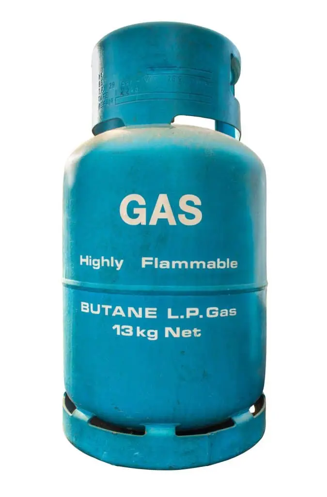 Isolated LP Gas Container